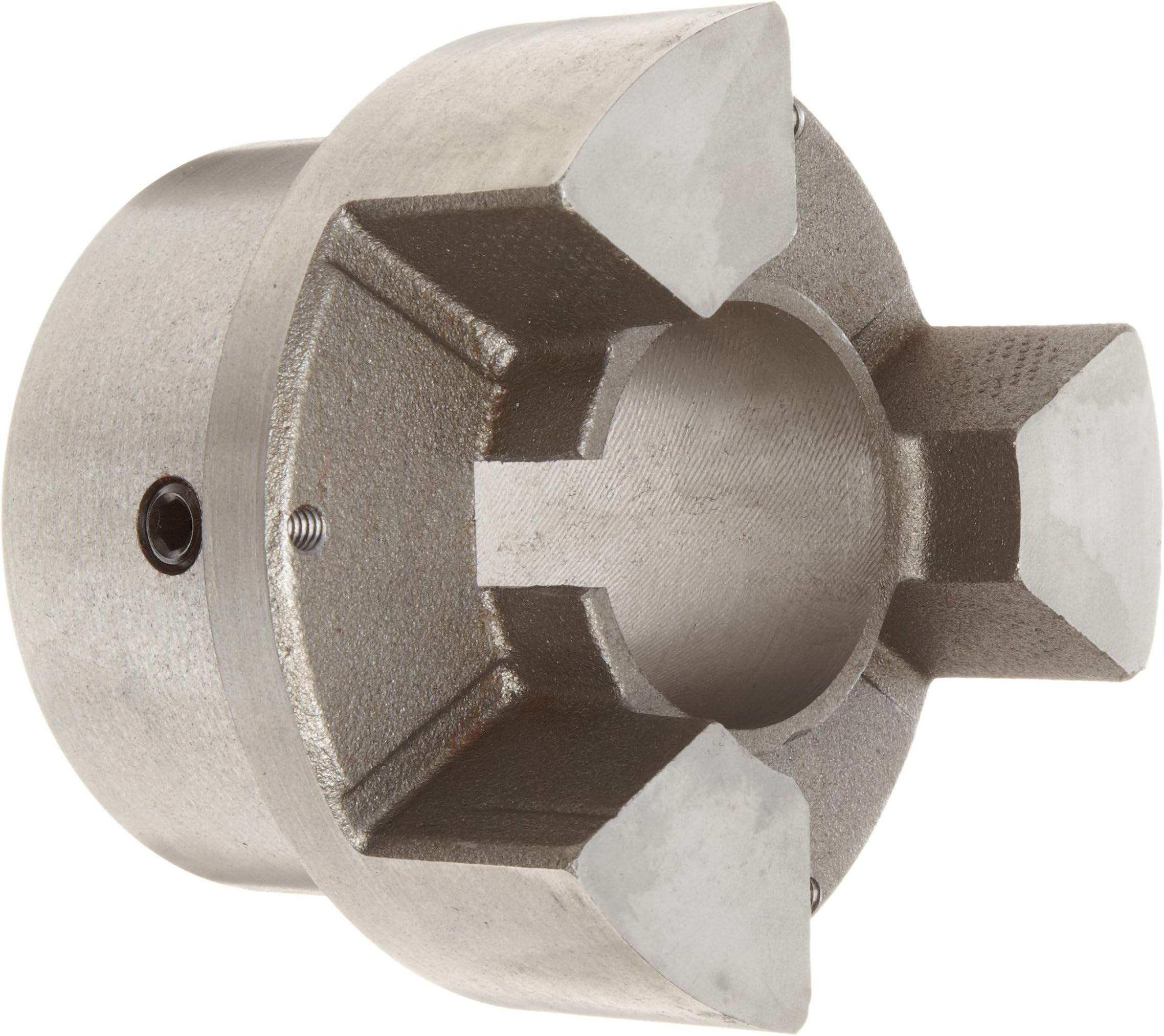 Lovejoy/Sier-Bath Gear Coupling, C Type, Continuous Sleeve Gear Coupling Flex Hub 0.875 inches Bore, 3.75 inches Coupling OD, 0.188 inches x 0.0938 inches Keyway 69790400047 1