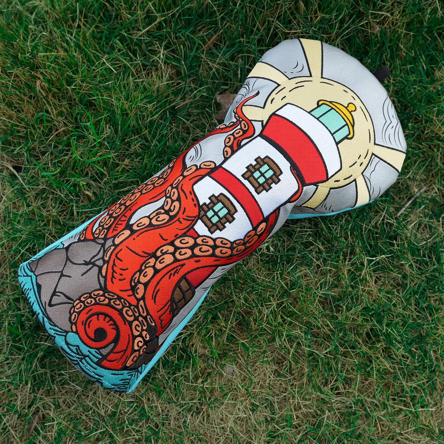 Craftsman Golf Club Head Cover Kraken Octopus Driver Headcover Golf Club Cover for Driver Lightouse Driver Head Cover Golf Club Cover for Men