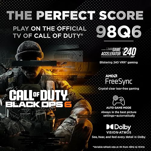 Miniatura 10 de TCL Smart TV Q65 QLED 4K UHD de 98 pulgadas con Google TV (98Q651G, modelo 2024) Dolby Vision, Dolby Atmos, HDR Pro+, juego mejorado con acelerador
