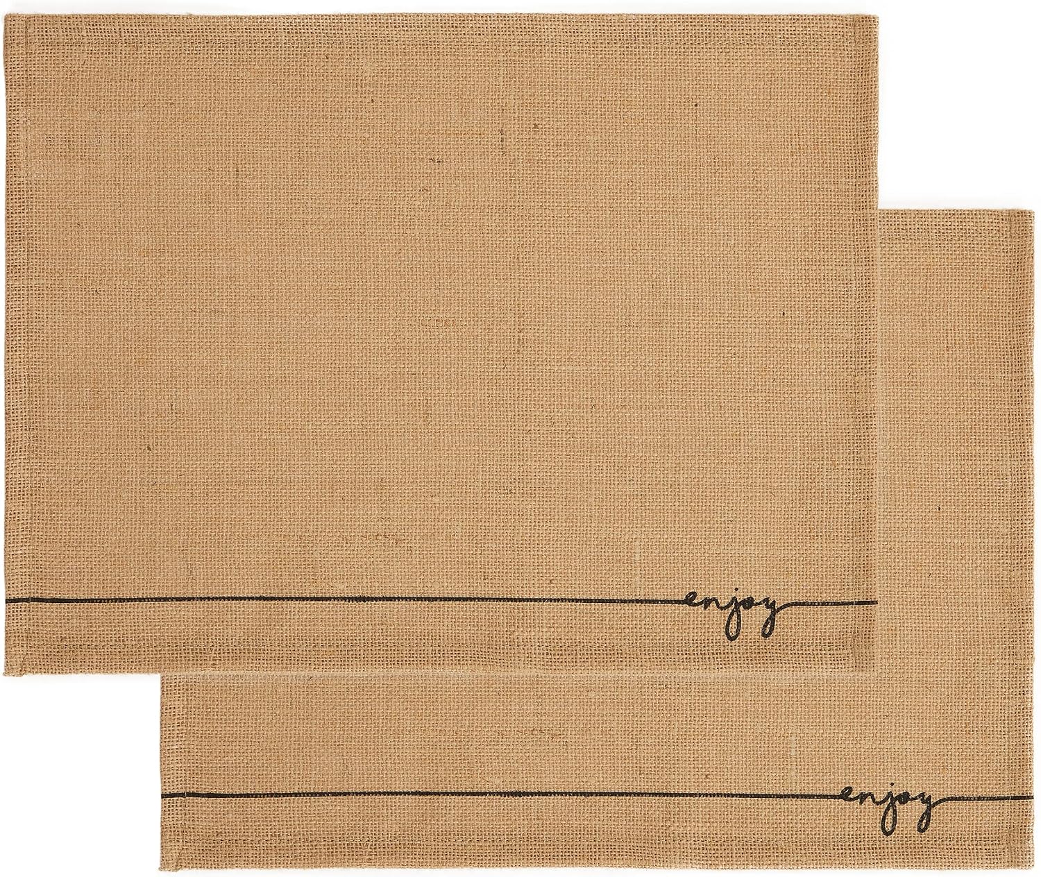 Ocean Home Textile 2'li Enjoy Jüt Amerikan Servis 45 x 35 cm