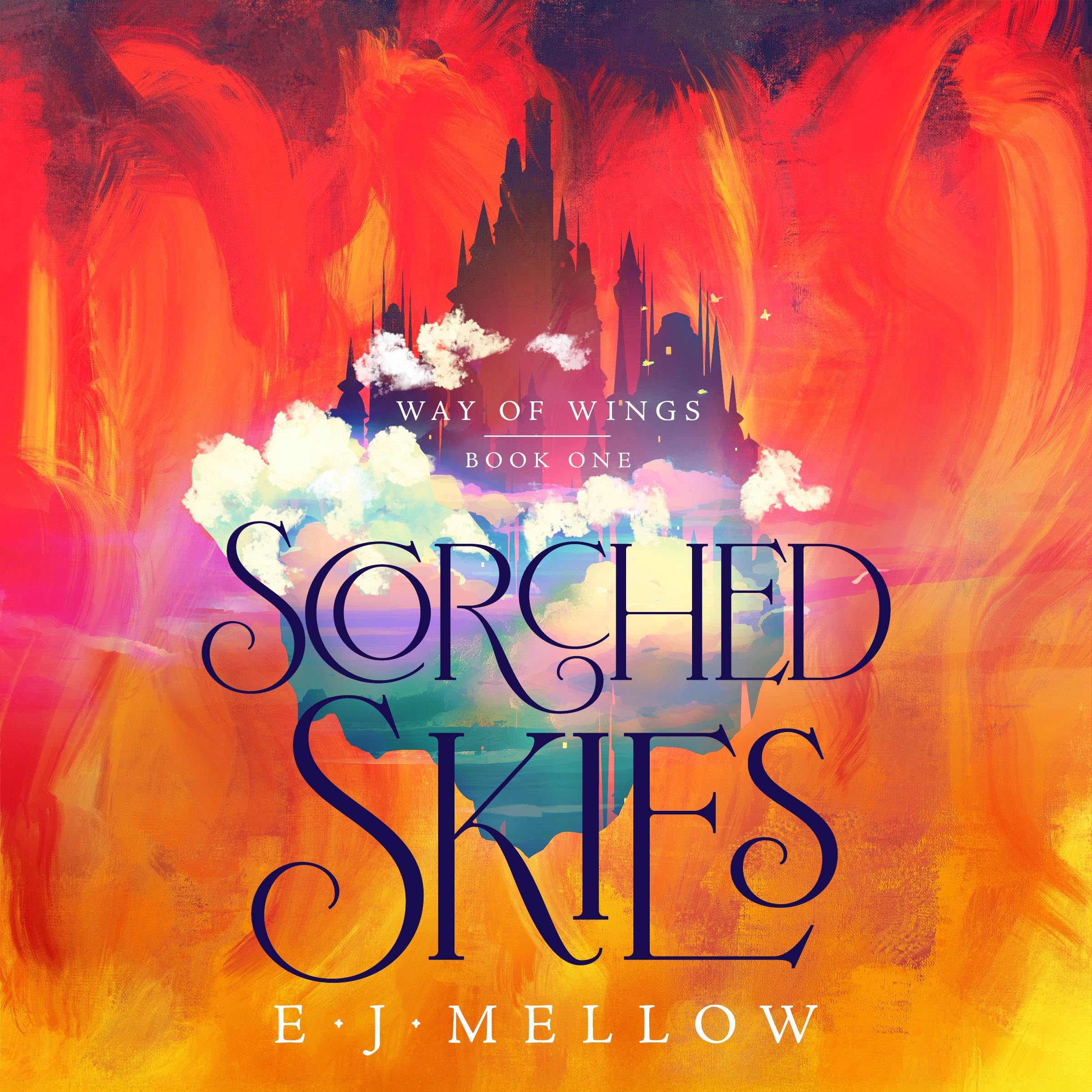 Cover art for Scorched Skies