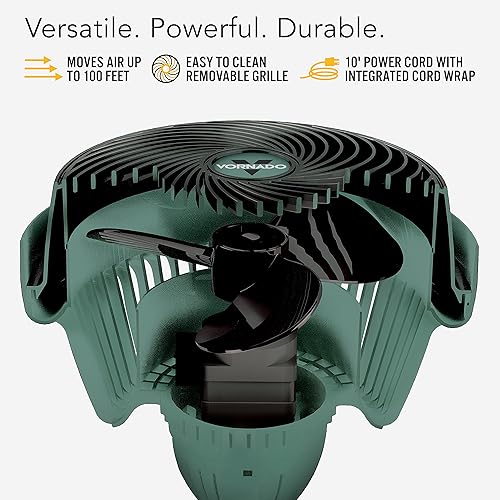 Miniatura 8 de Vornado 293 - Ventilador circulador de aire grande de alta resistencia