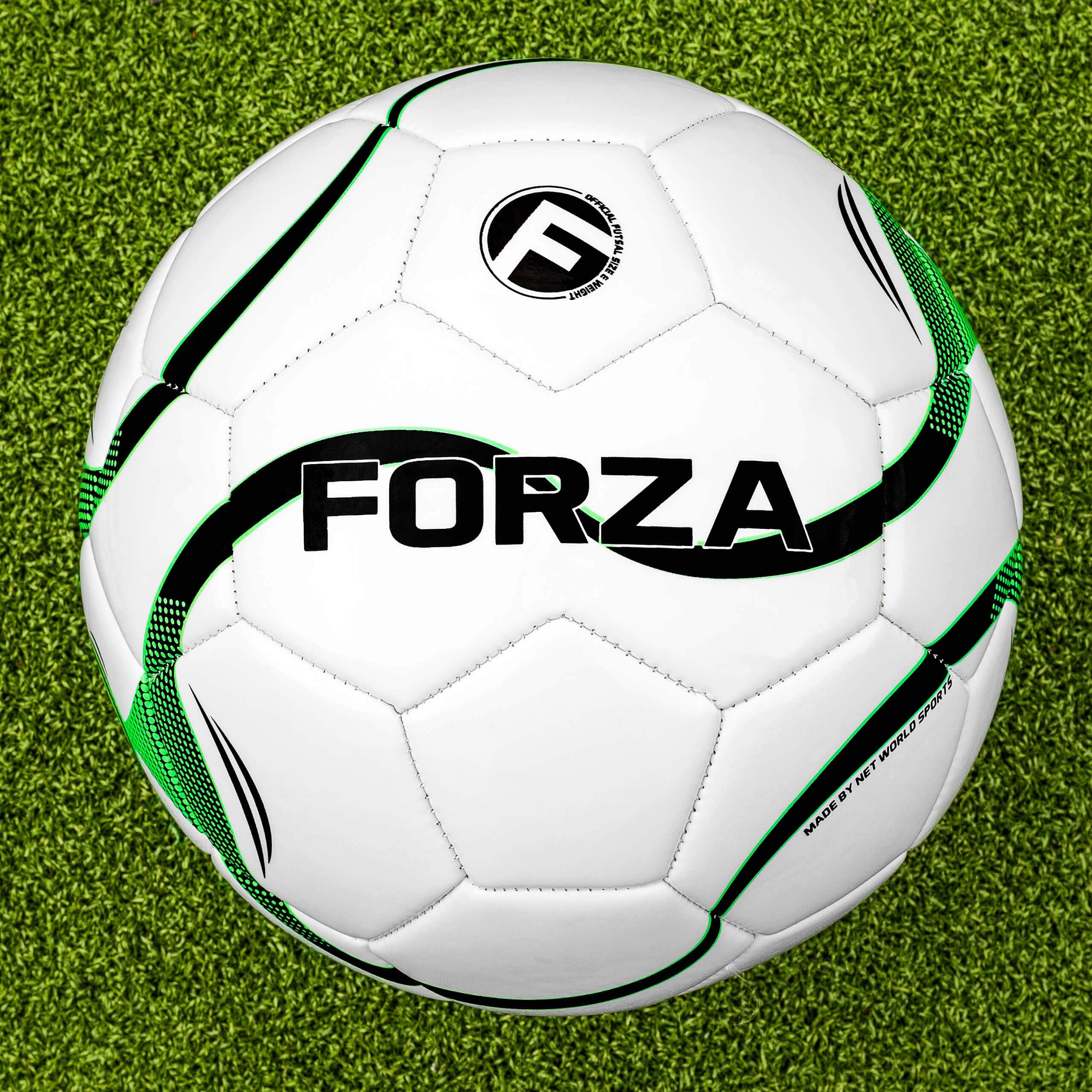 FORZA Futsal Footballs (Size 3 & 4) - Packs of 1, 3 or 20 Options | Indoor & Outdoor Football | Low Bounce Futsal Balls | Futsal Match Balls | Professional Balls