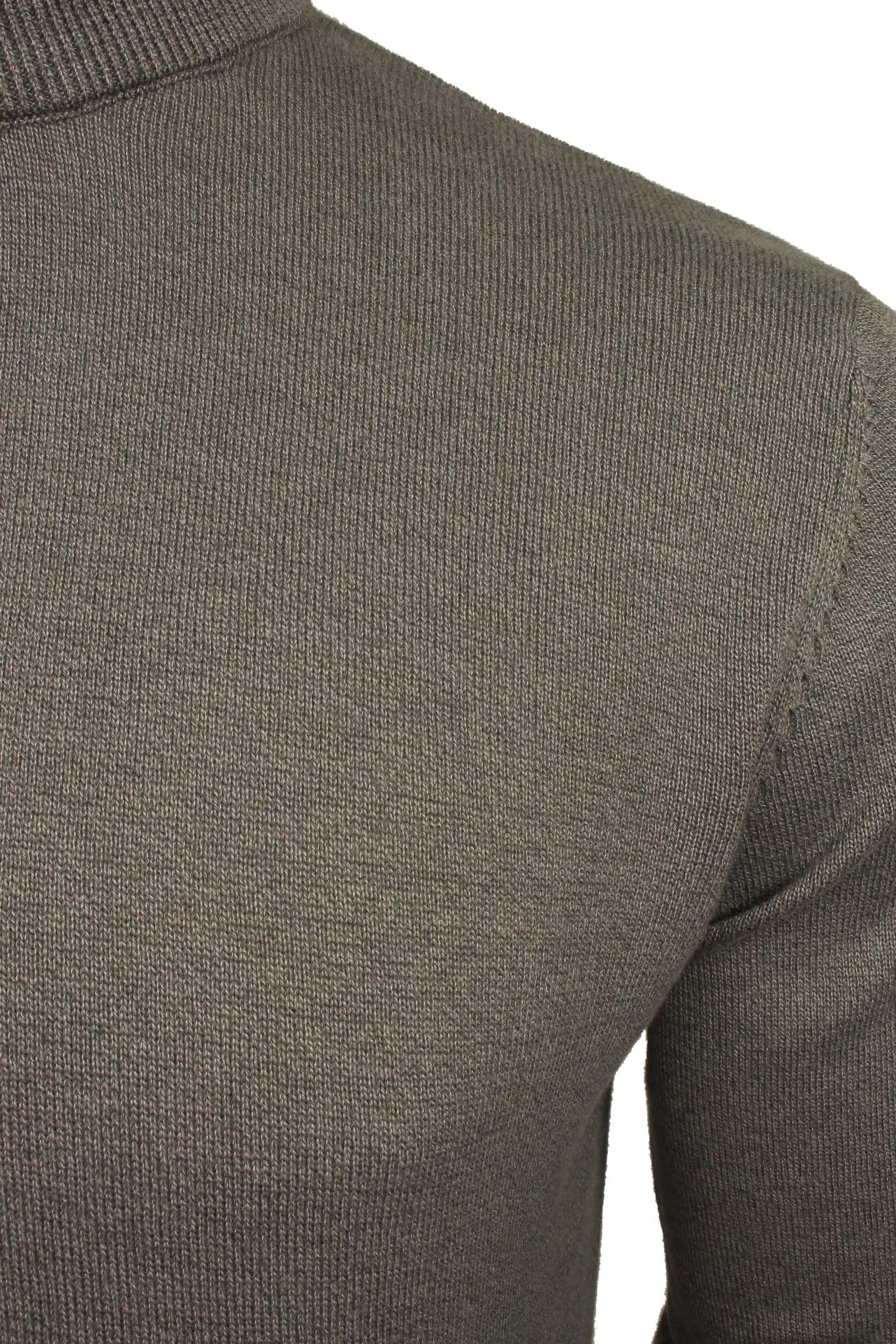 Xact Maglione da Uomo in Cotone a Collo Alto