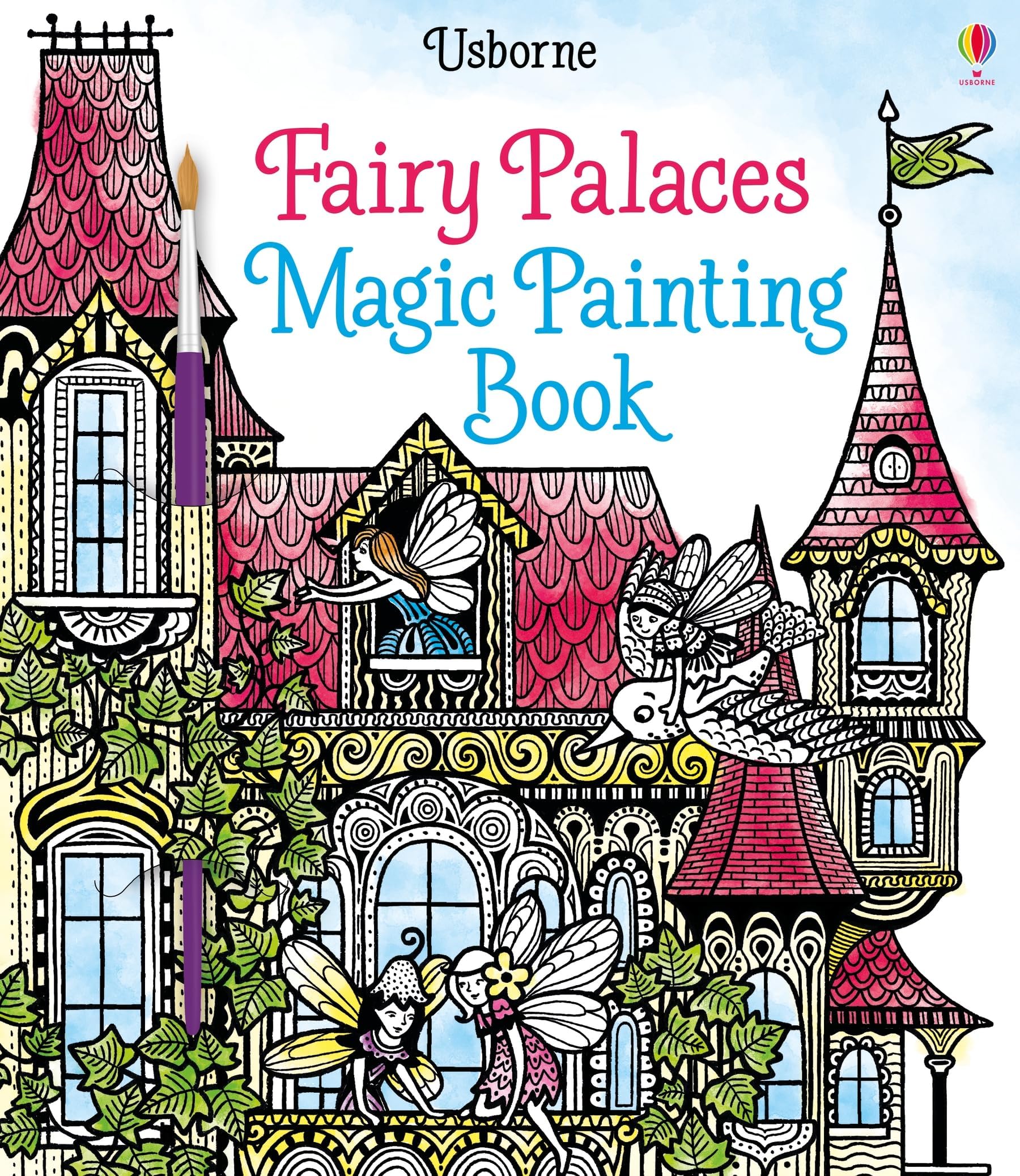 Fairy Palaces Magic Painting Book: 1 (Magic Painting Books)