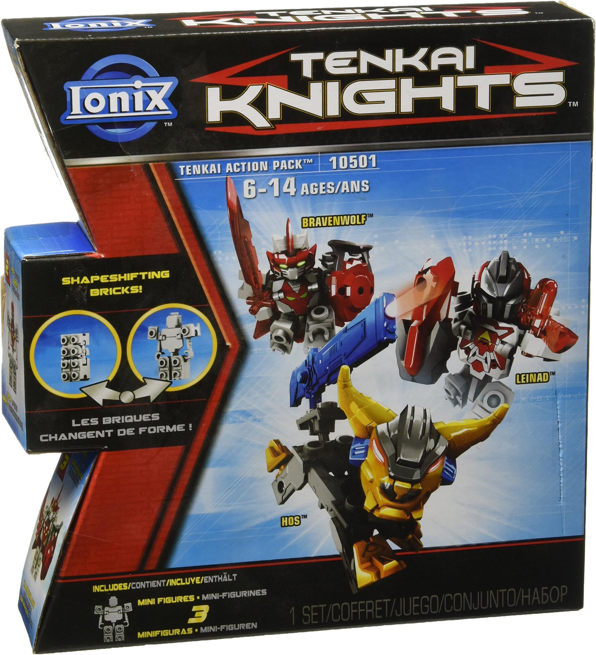 IONIX Tenkai Knights Character Mini – Triple Pack