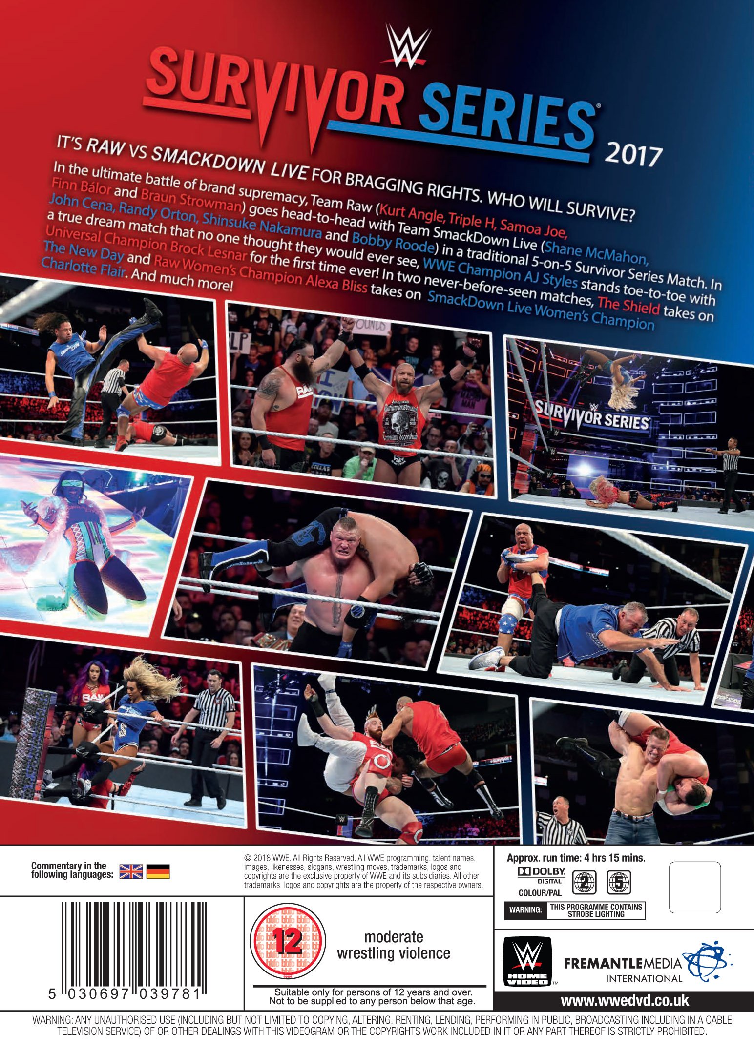 Team Raw Wwe Survivor Series 2017 Full Show WWE: SURVIVOR SERIES