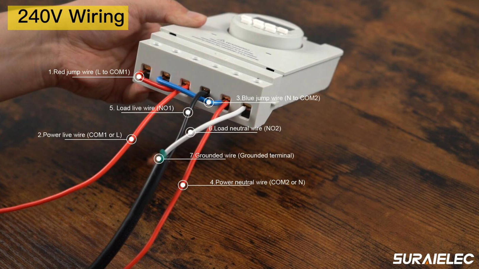 Watch Suraielec 7-Day Programmable Digital Box Timer on Amazon Live