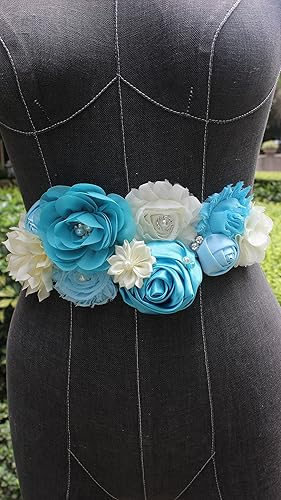 Miniatura 2 de nania fajín de embarazo de maternidad para Mon to be baby shower fajín de flores