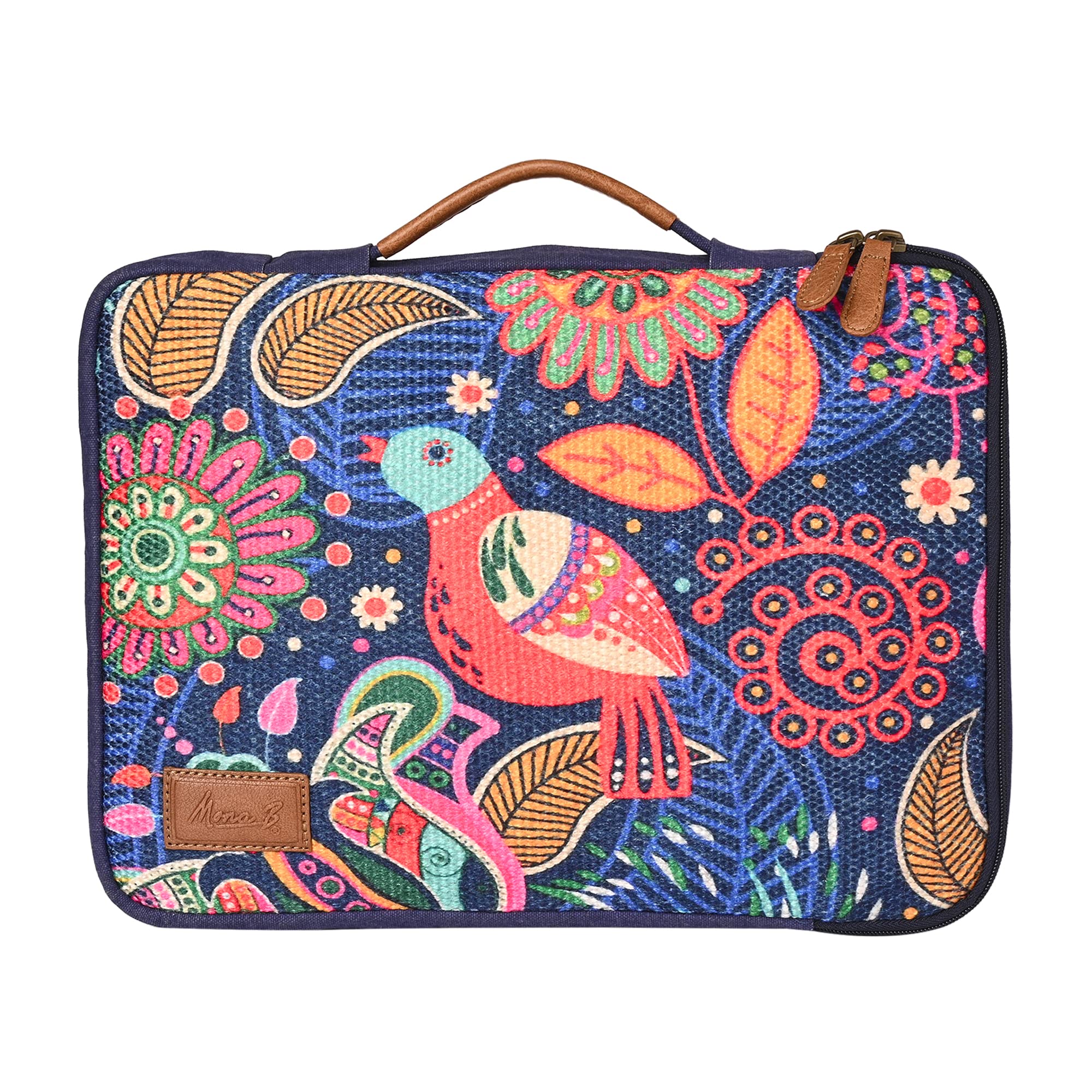 Mona B Essentials Laptop Bag Sleeve Case Cover Pouch with Handle for 14 Inch Laptop for Men & Women (Navy) (B0C5R3MMP1) Amazon Price History, Amazon Price Tracker
