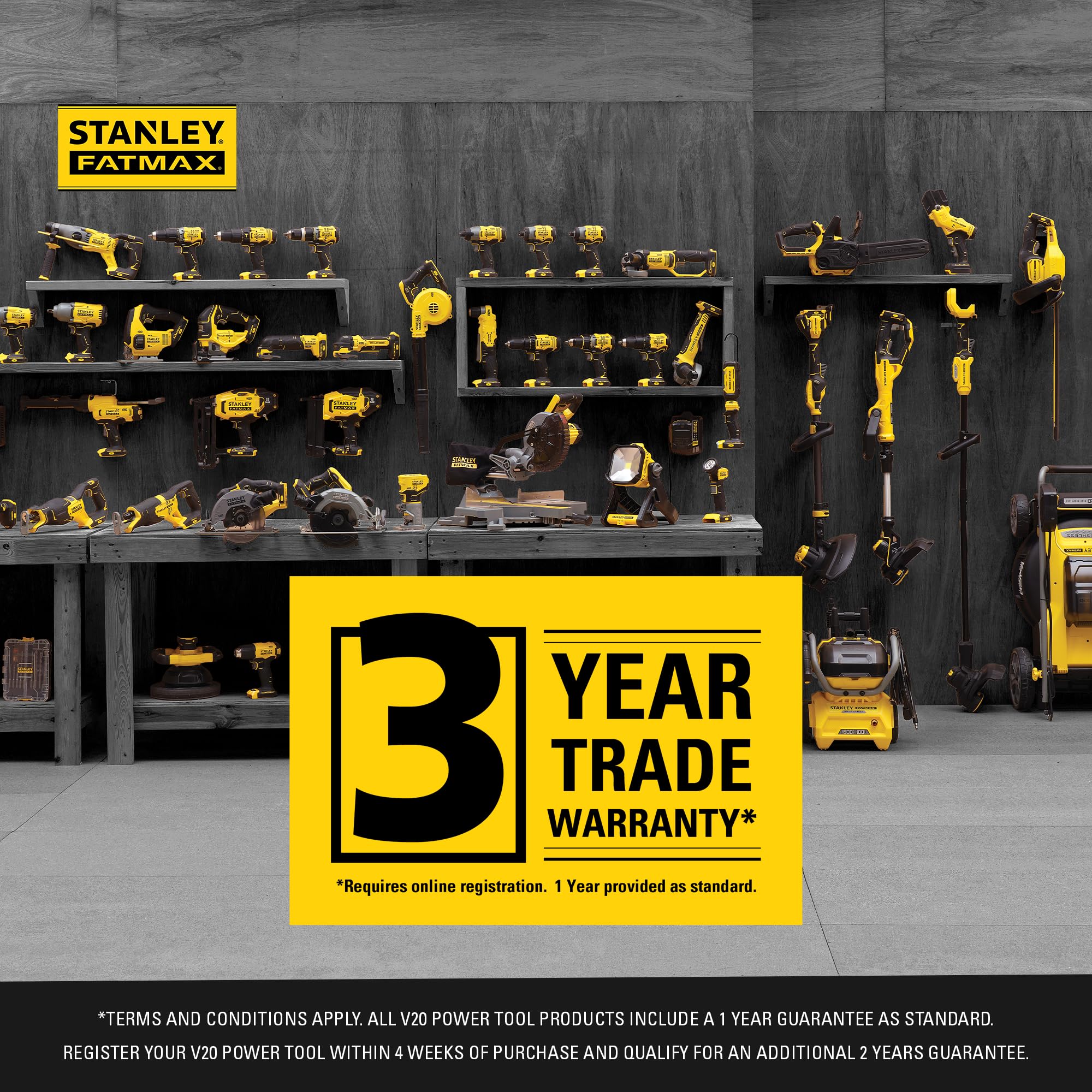 STANLEY FATMAX V20 | 18V bezszczotkowy klucz udarowy 3/8″ - kompaktowy wysoki moment obrotowy do naprawy samochodów, tylko klucz