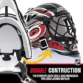 Franklin Sports NHL League Logo Carolina Hurricanes Mini Goalie Mask
