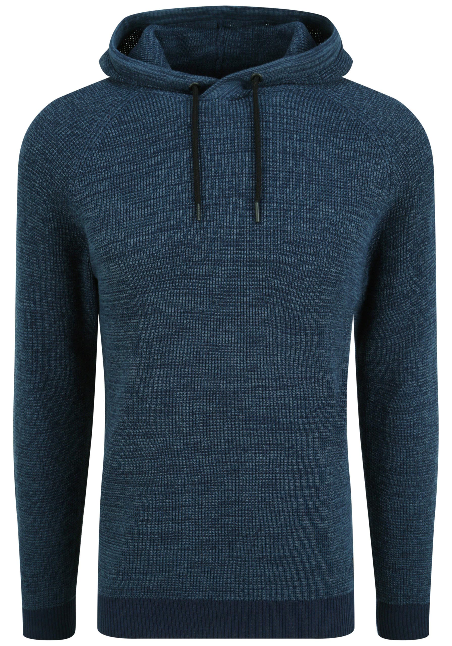 Blend BHComala Herren Strickpullover Kapuzenpullover Grobstrick mit Kapuze