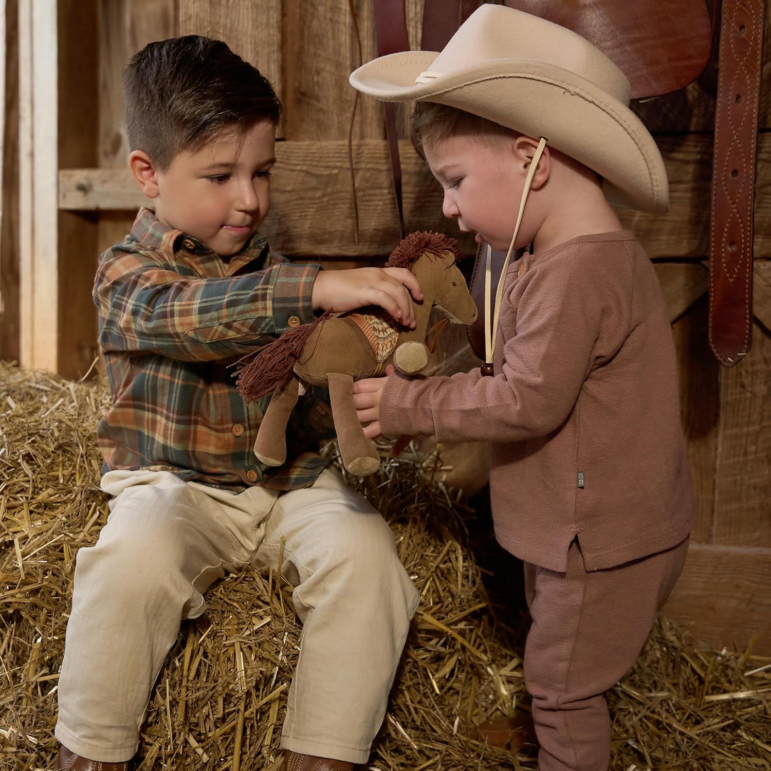 Modern Moments by Gerber baby-boys Oversized Top and Pant Set - Image 5