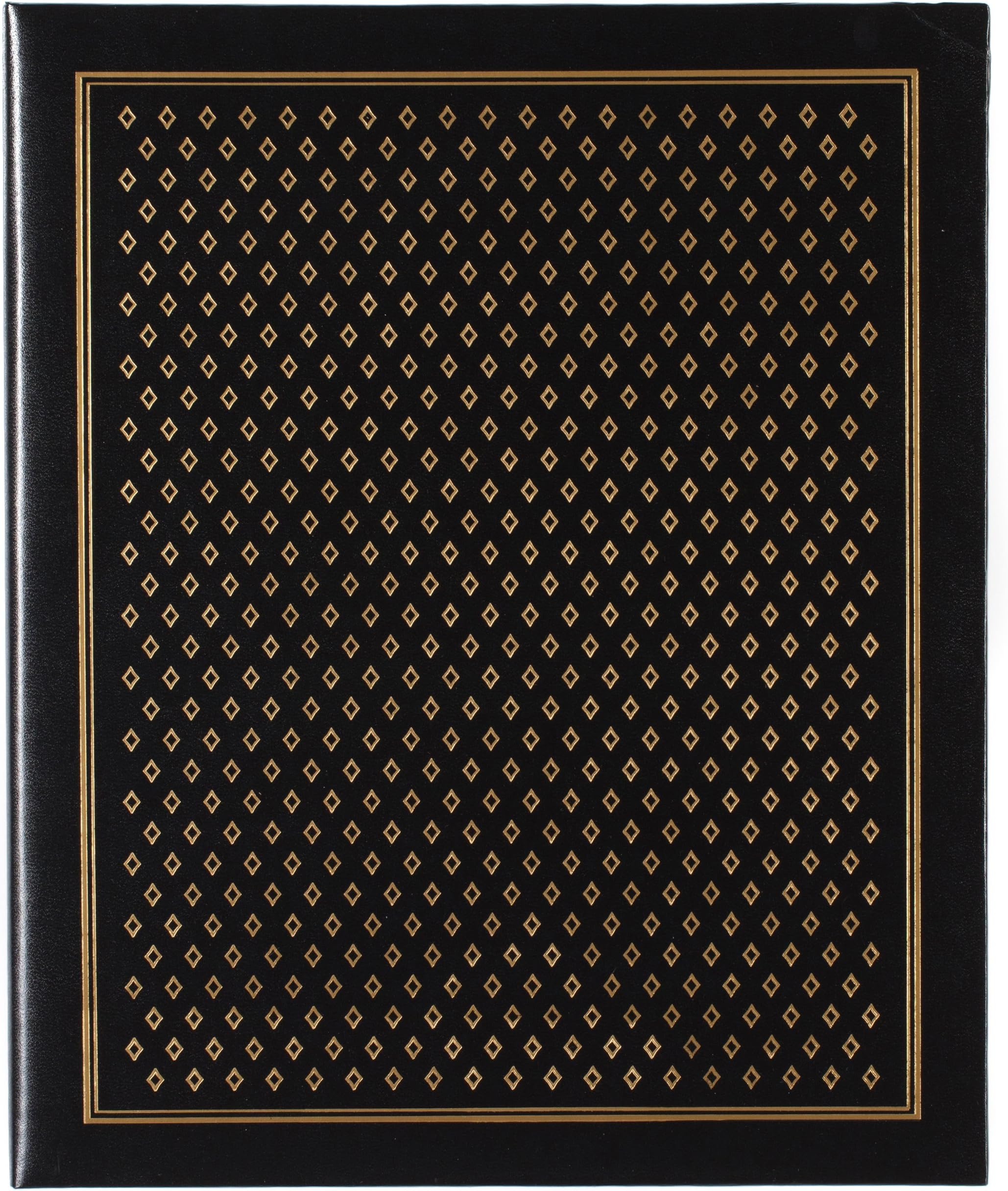 Pinnacle Frames and Accents 4UP 440 RINGBOUND Photo Pockets Magnetic Black Diamond Photo Album