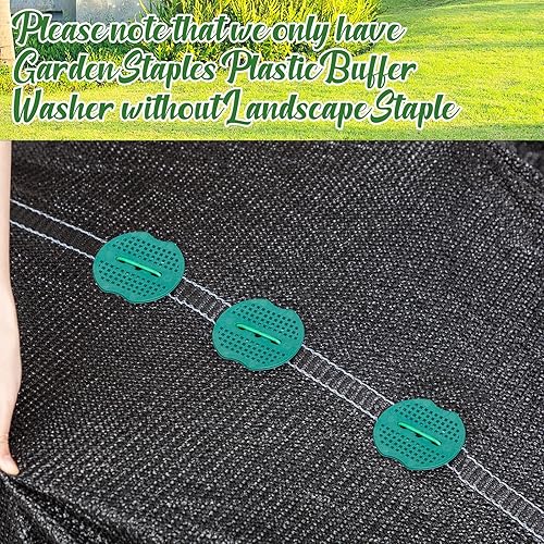 Miniatura 4 de 200 piezas de grapas de paisaje, juntas de paisaje, juntas de grapas para paisaje, estacas de jardín, estacas de paisaje, junta de pasadores de