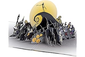 Nightmare Before Christmas Pop Up Birthday Card: A Spooky Delight for Halloween