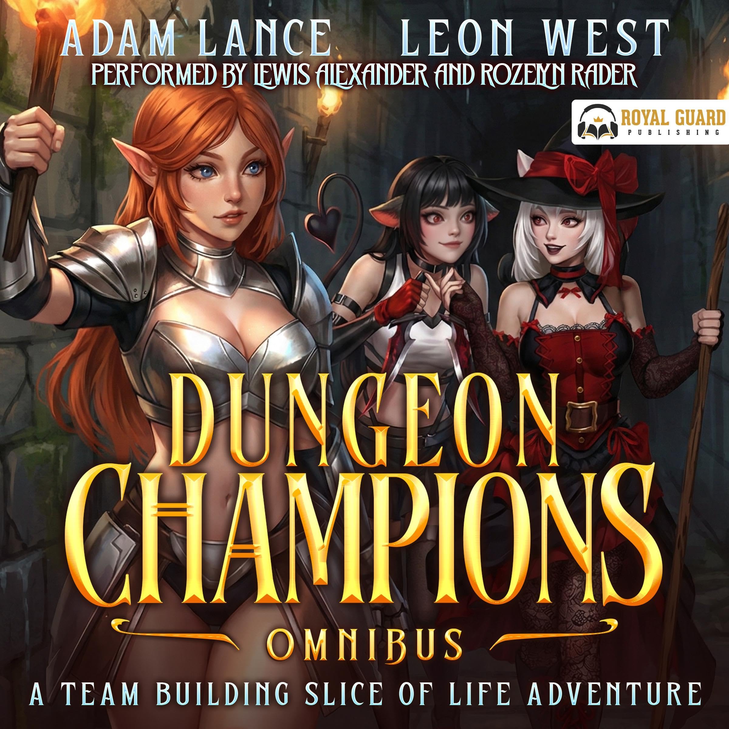 Cover art for Dungeon Champions Omnibus