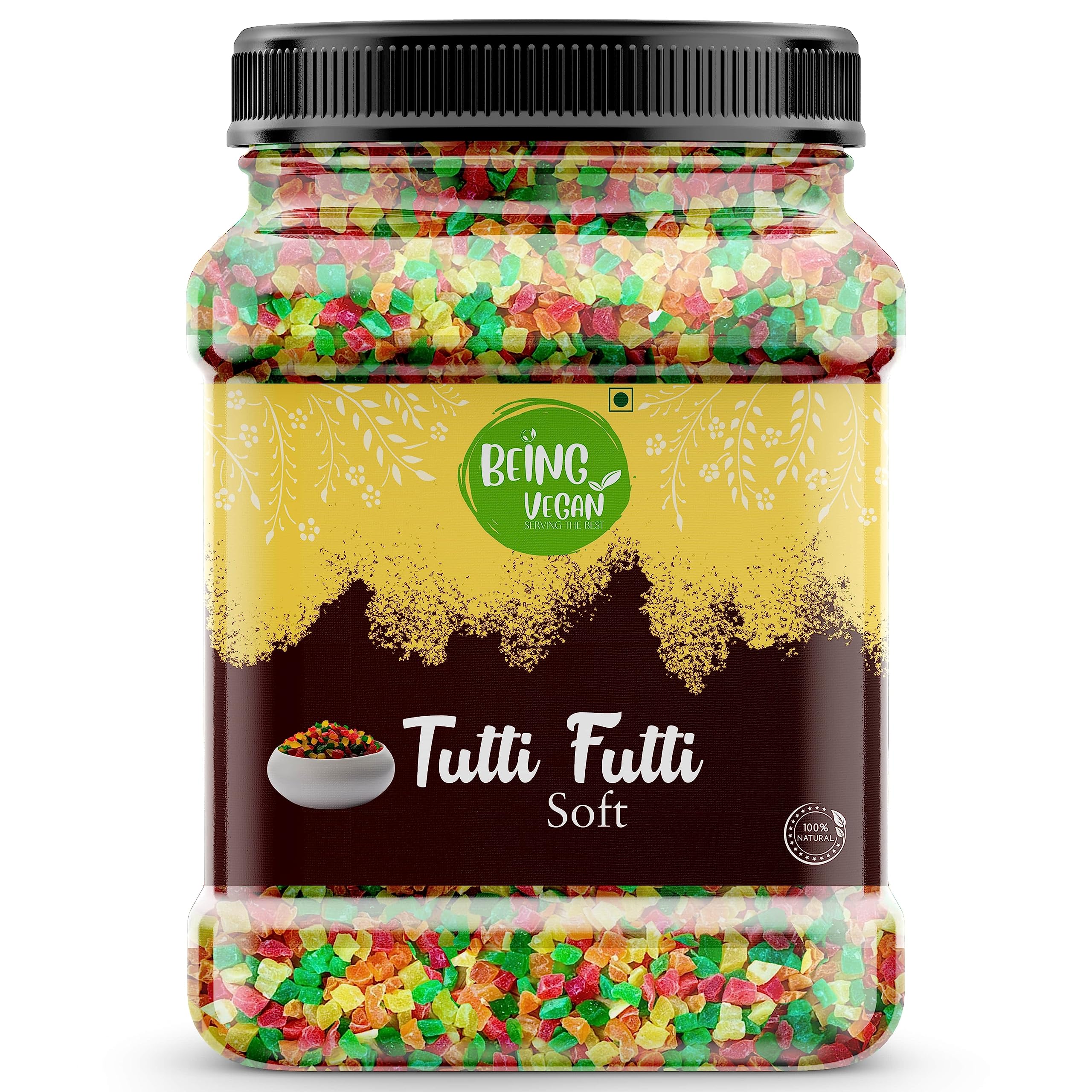 BEING VEGAN Tutti Frutti | Cherries for Cakes & Cookies Decoration (250 g) (B0C8D1FTDC) Amazon Price History, Amazon Price Tracker