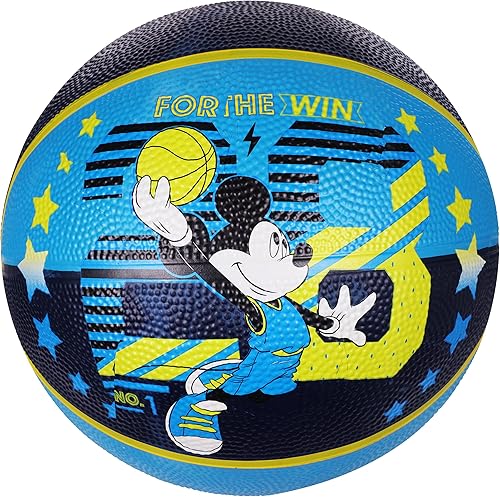 Miniatura 8 de Disney Mickey Mouse Basketball, Youth Boys and Girls Indoor Outdoor Sports Ball, Size 6