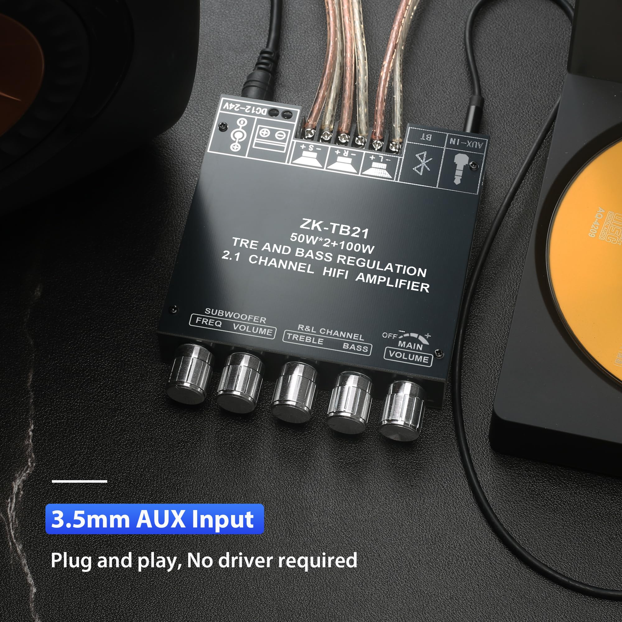 Amazon.com: ZK-TB21 50WX2+100W Power Amplifier Board, TPA3116D2