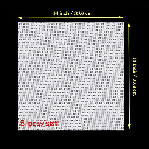 Miniatura 2 de Achieer 8 hojas de deshidratador de silicona reutilizables para cocina de 140in para secadoras de frutasantiadherentes de silicona para
