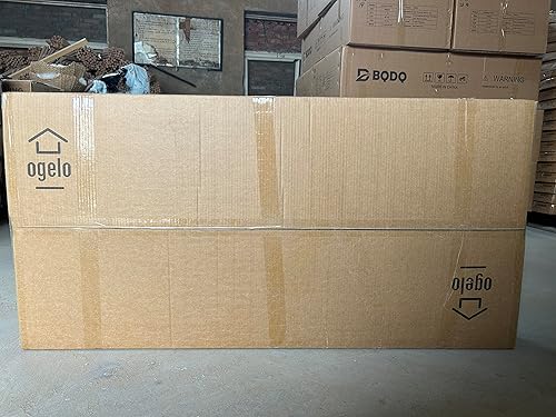 Miniatura 8 de Ogelo Escalador, parque infantil de madera 7 en 1 con gimnasio de la selva, rampa, tobogán, columpio, escalera sueca, barras de mono, escalera de