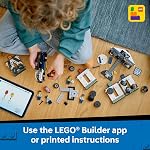 LEGO City Custom Police Car Garage Building Toy for Kids - Modular Construction Set for Pretend Play - Building Blocks W/Police Car Toy for Boys & Girls, Ages 6+ - Gift Idea for Birthdays - 60457
