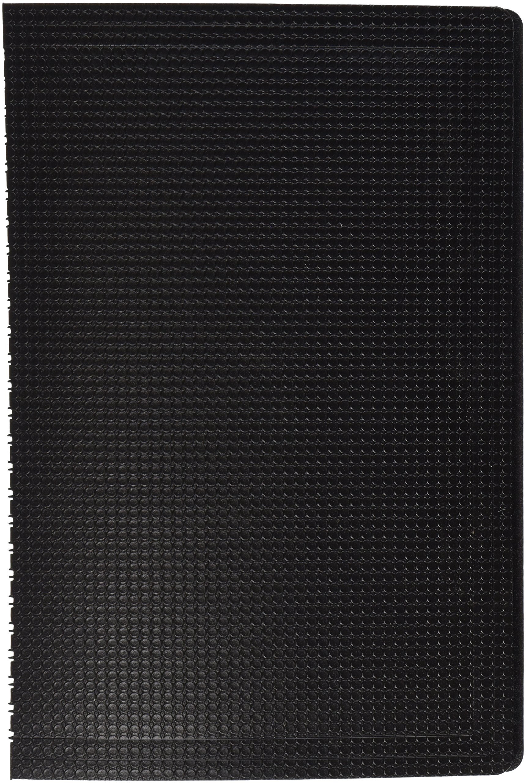 Blueline Duraflex Poly Notebook, Black, 9.375 x 6 Inches, 160 Pages (B40.81)