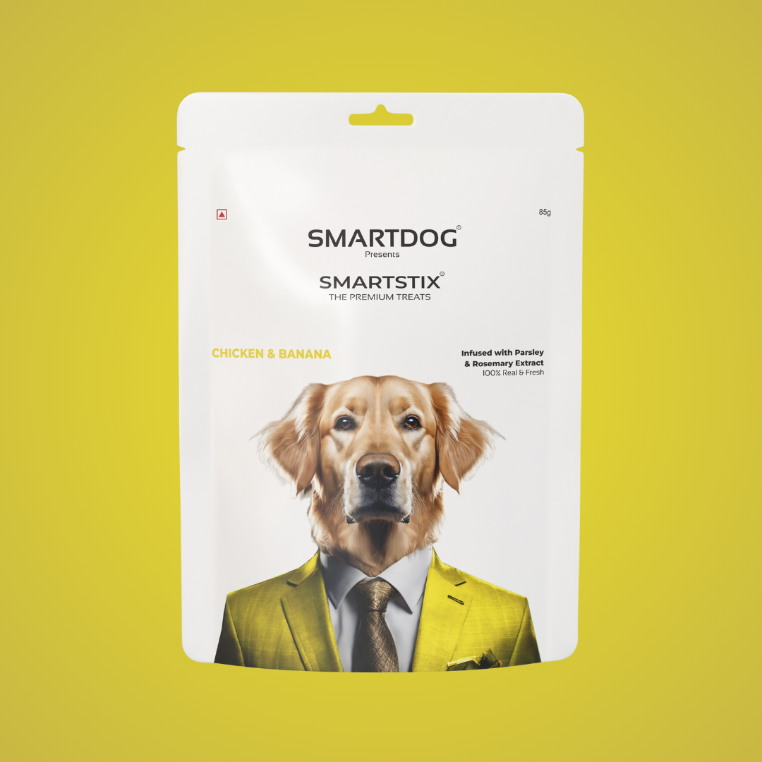 Buy SmartDog, High Protein Chicken & Banana Flavour Dog Treats
