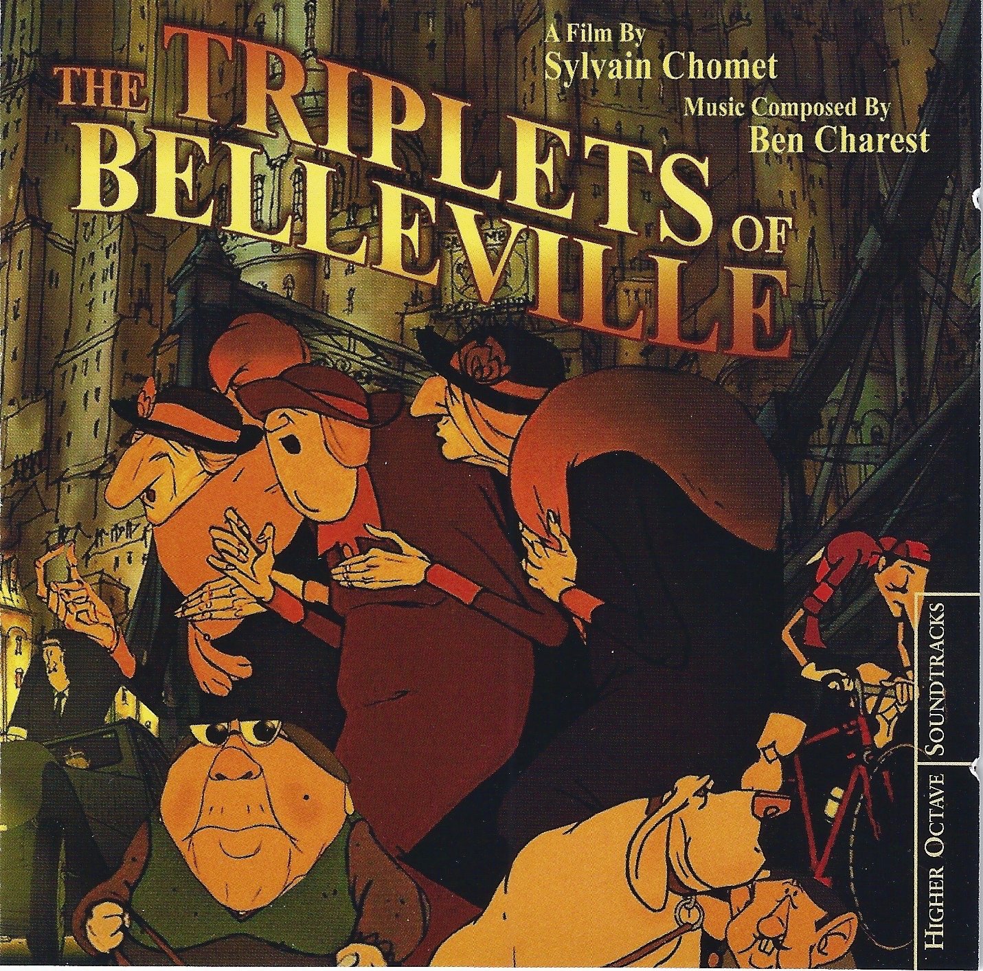 The Triplets Of Belleville Soundtrack edition (2004) Audio CD Music