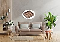 Vista 8 de Copas de goma de 2 x 2, almohadillas antideslizantes para muebles, agarre antideslizante, pies antideslizantes para muebles, protector de suelo