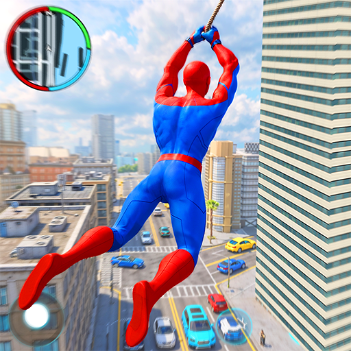 Rope Hero Games 2026 - Spider Fighter: Flying Spider Hero Rescue Game icon