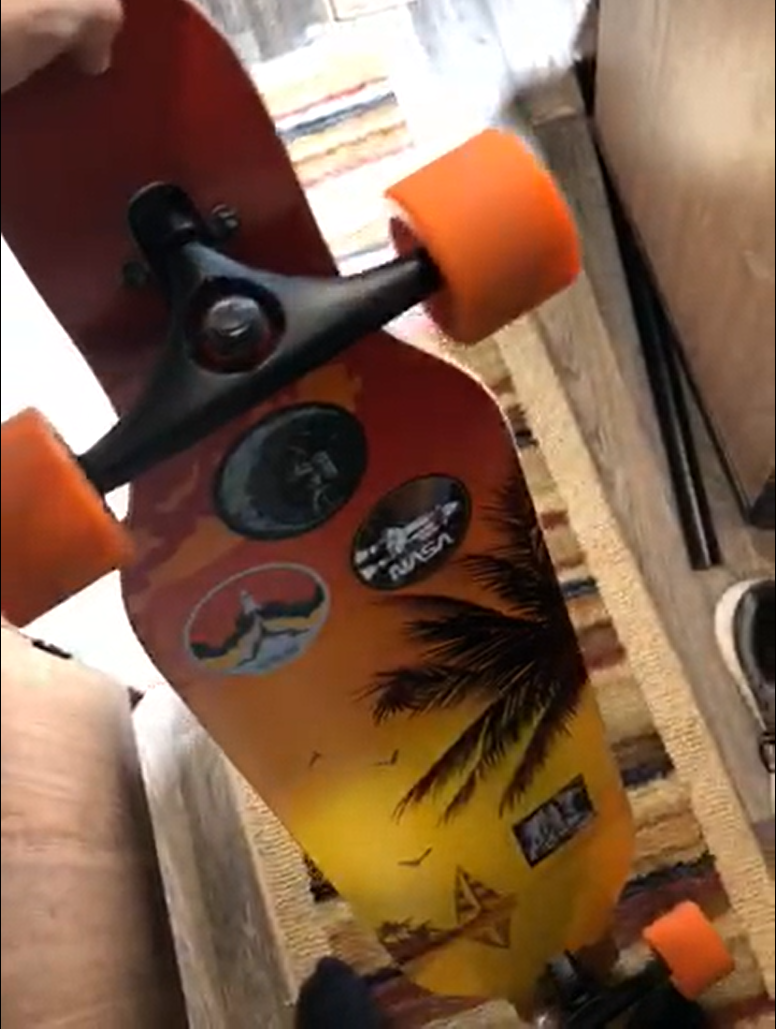 Amazon.com : Slendor Longboard Skateboard 42 inch Drop Through