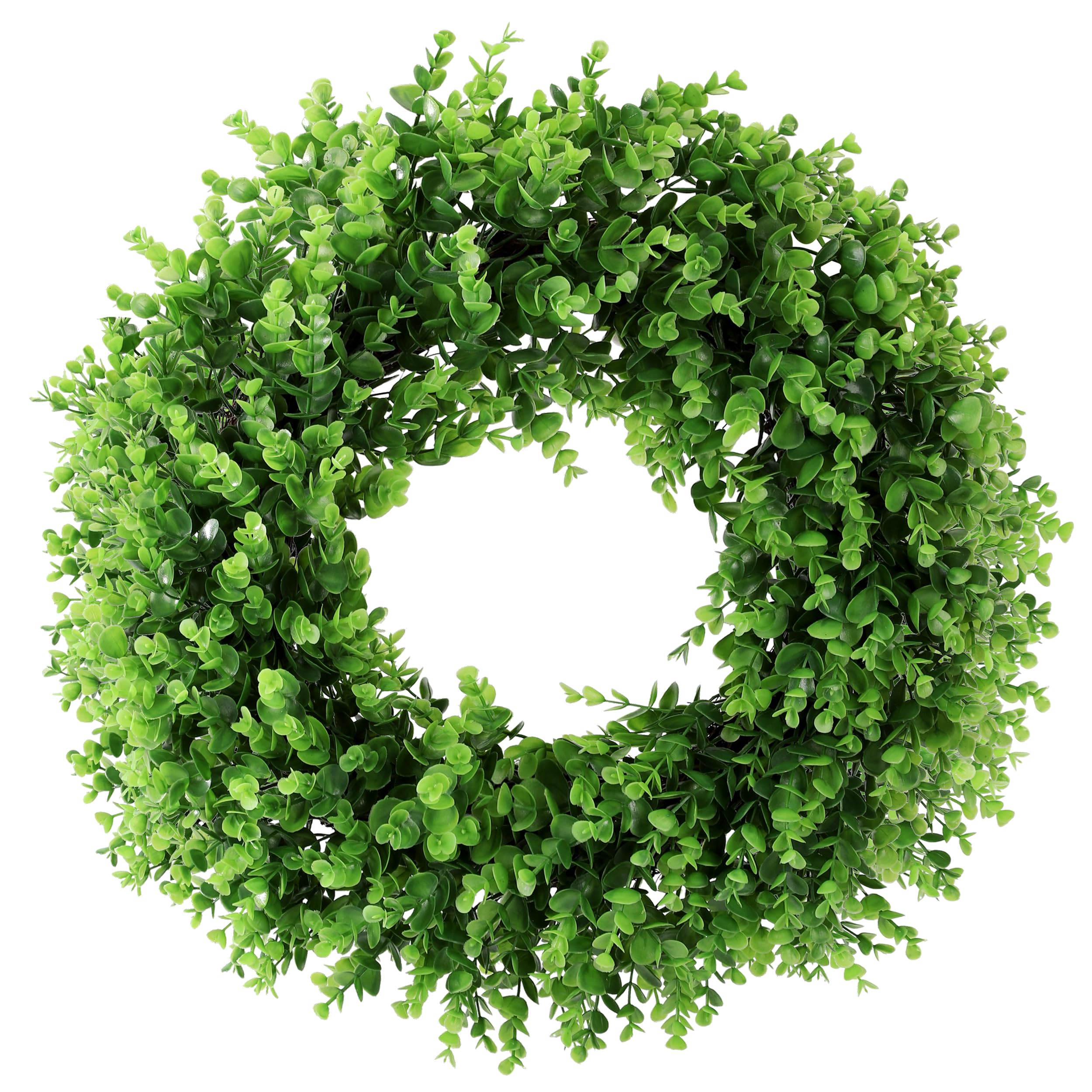 Ghirlanda Di Bosso Conservata Con Pigna 50 Cm | Fatte A Mano | Verde Naturale Per Interni | Natale E Tutto L'Anno - 3