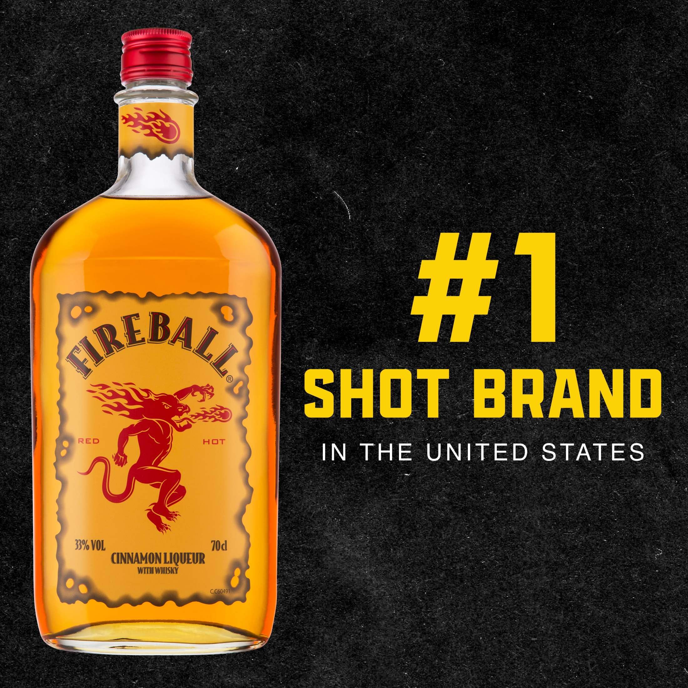 Fireball Fireball Cinnamon Whisky Lt.1 33-1000 ml