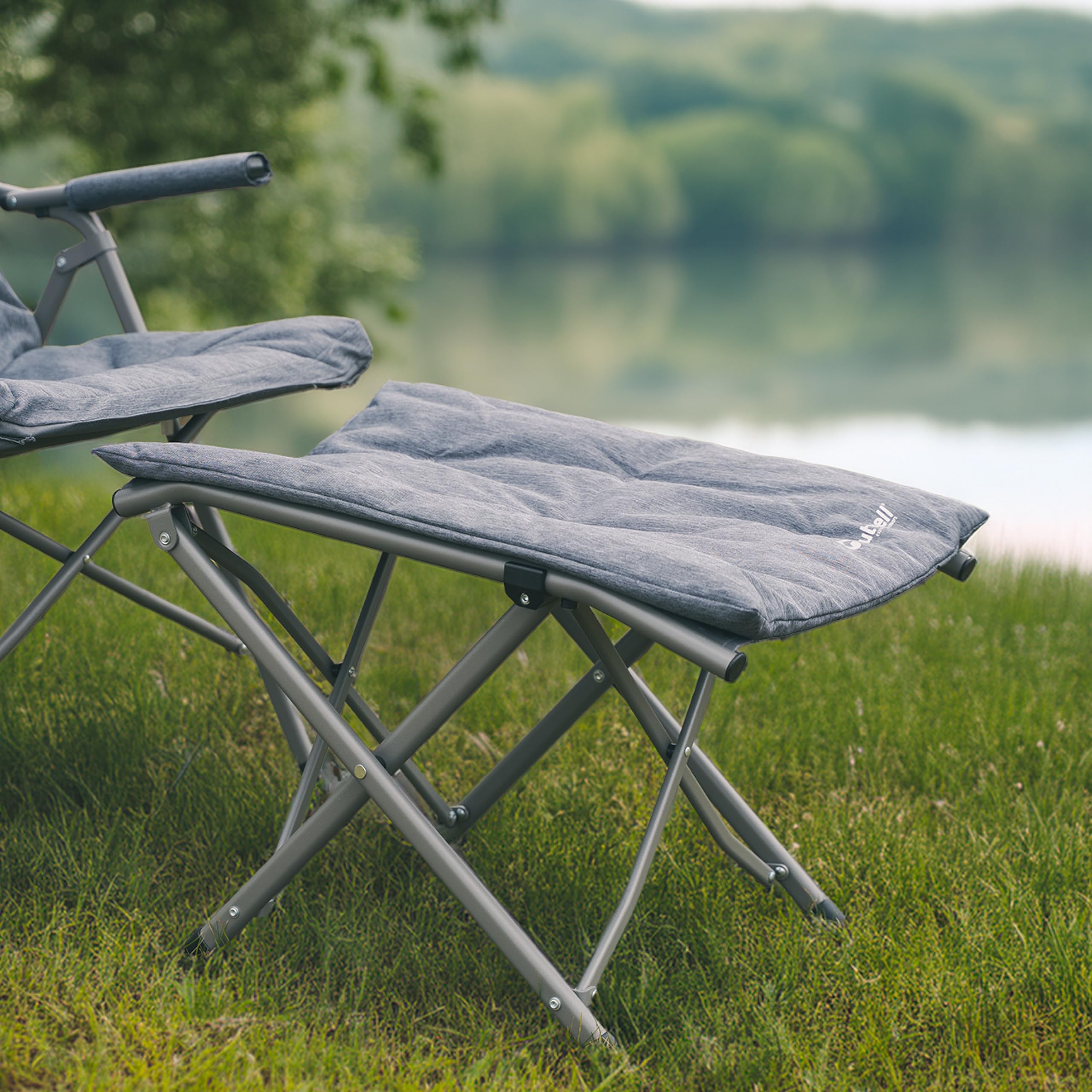 Outwell Trinity Lake Beinauflage Beinablage Hocker Sitzen für Campingstuhl Outdoor Garten Camping