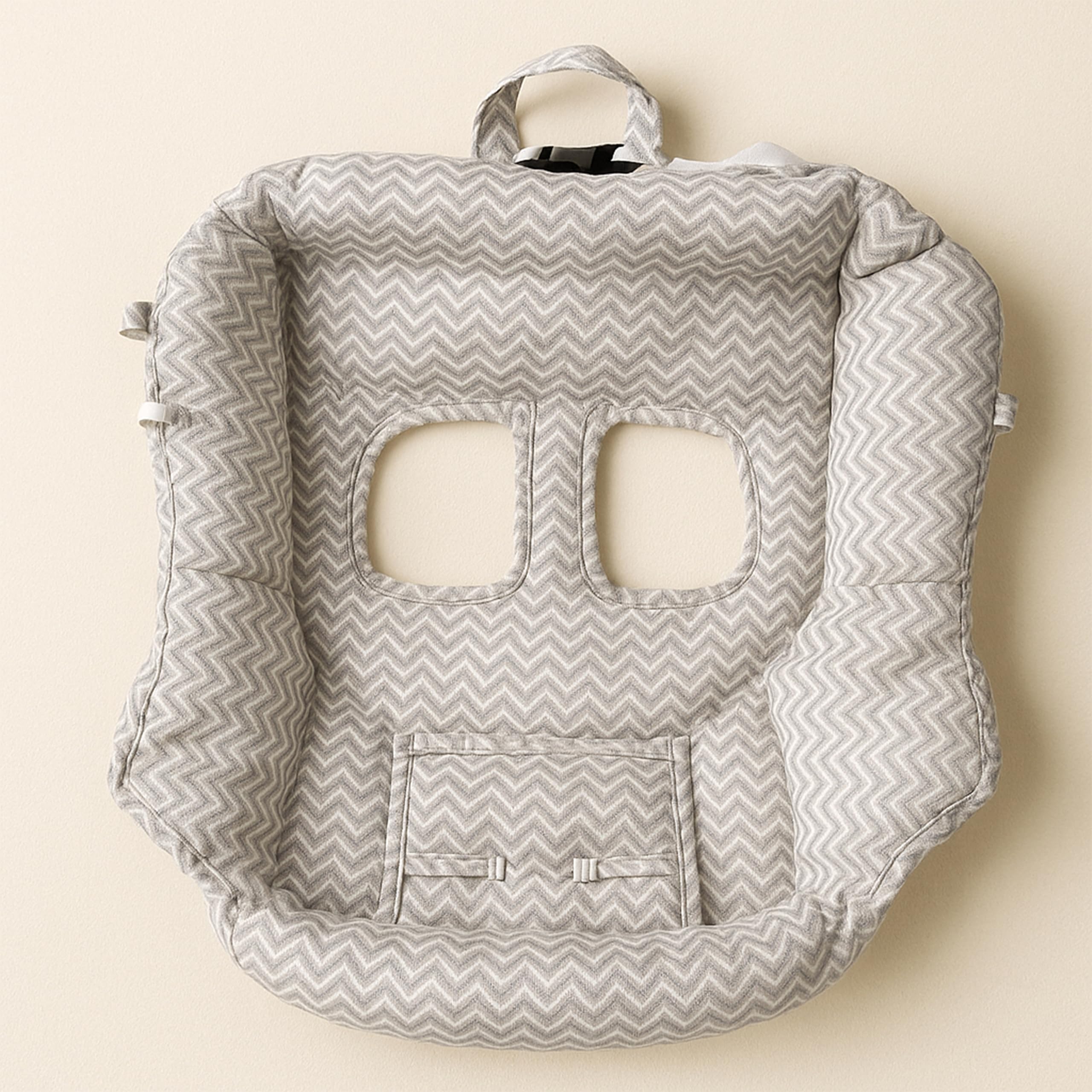 PlayGround® Cuscino per Seggiolone da Supermercato, Carrello della Spesa - Proteggi Seggiolino Copertura Carrello Bambino Portatile - Confortevole e Morbido - Lavabile in Lavatrice