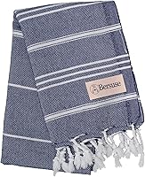 Vista 33 de Bersuse 100 % algodón - Toalla de mano Anatolia turca - Fouta Peshtemal para baño y playa - Para cabeza, rostro, cabello, bebés, cuidado, cocina