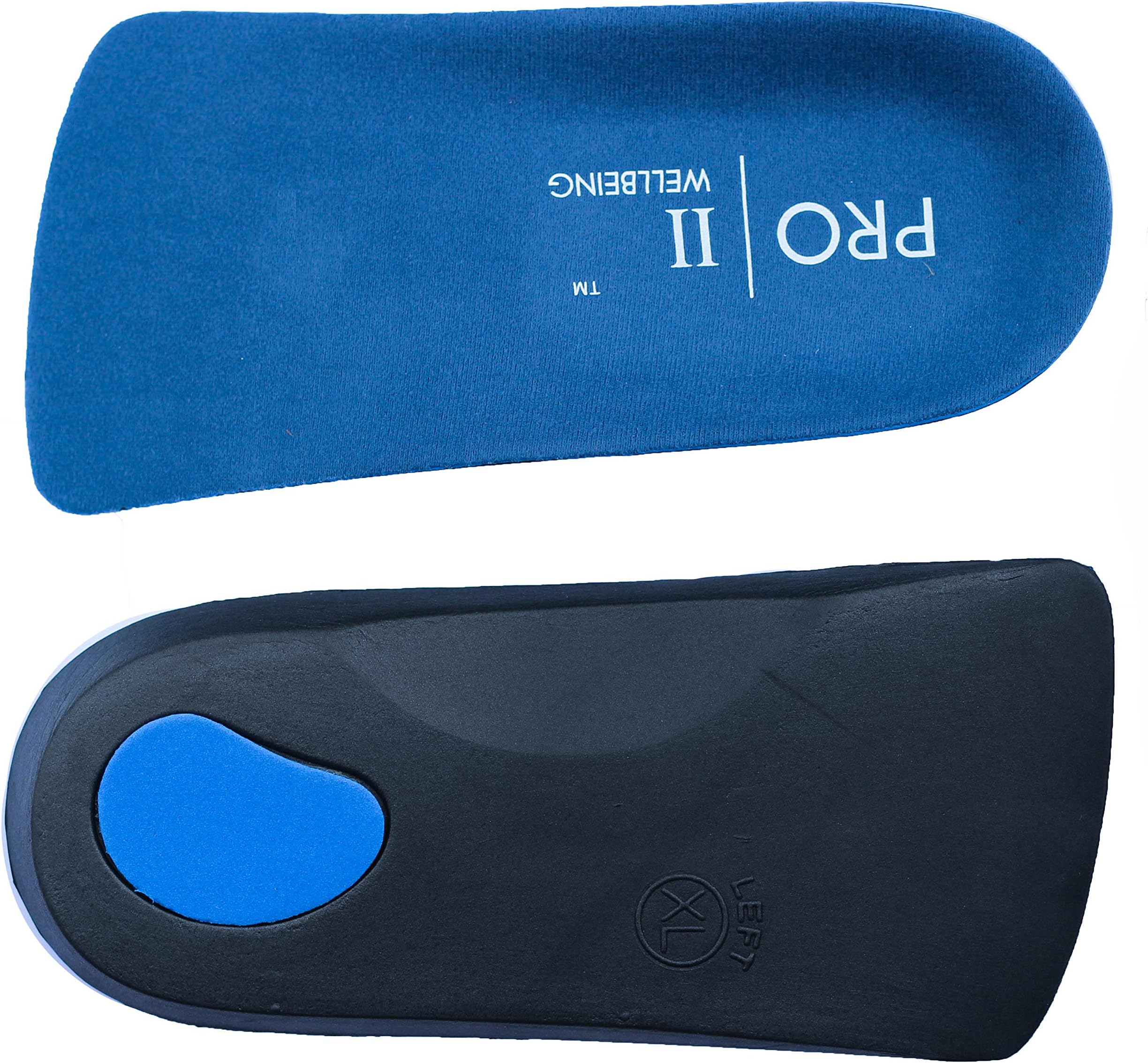 orthotic insoles with arch support and heel cup fallen arches flat feet