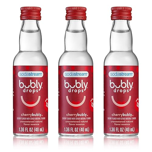 Miniatura 15 de SodaStream - Gotas de Fruta Bubly para Agua con Gas Sabor Natural de Fruta Cero Calorías, Sin Edulcorantes Crea Tu Propio Bubly con SodaStream