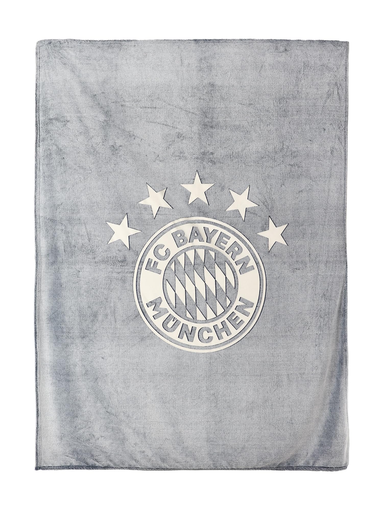 FC Bayern München Kuschelfleecedecke I Sofadecke I Glow in the Dark I 150 x 200cm