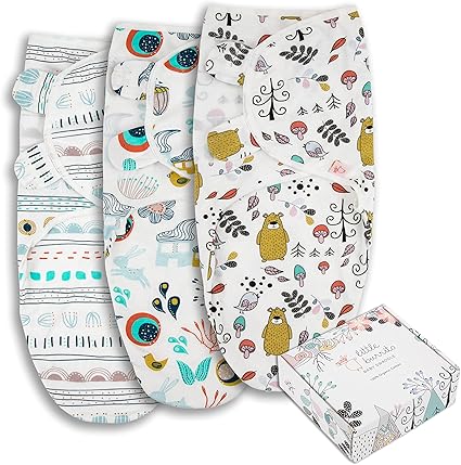 little burrito Nursery,Bedding,Blankets & Swaddlers,Swaddles little burrito Swaddle Blanket 0-3 Months 100% Organic Cotton Baby Swaddle Wrap Baby Sleeping Bag Baby Blanket for Newborn Blanket