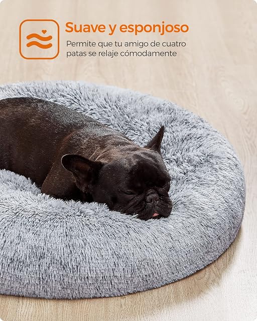 Foto 3 de 8 de Feandrea Cama de Perros, Cojín Central Extraíble y Lavable 70 cm