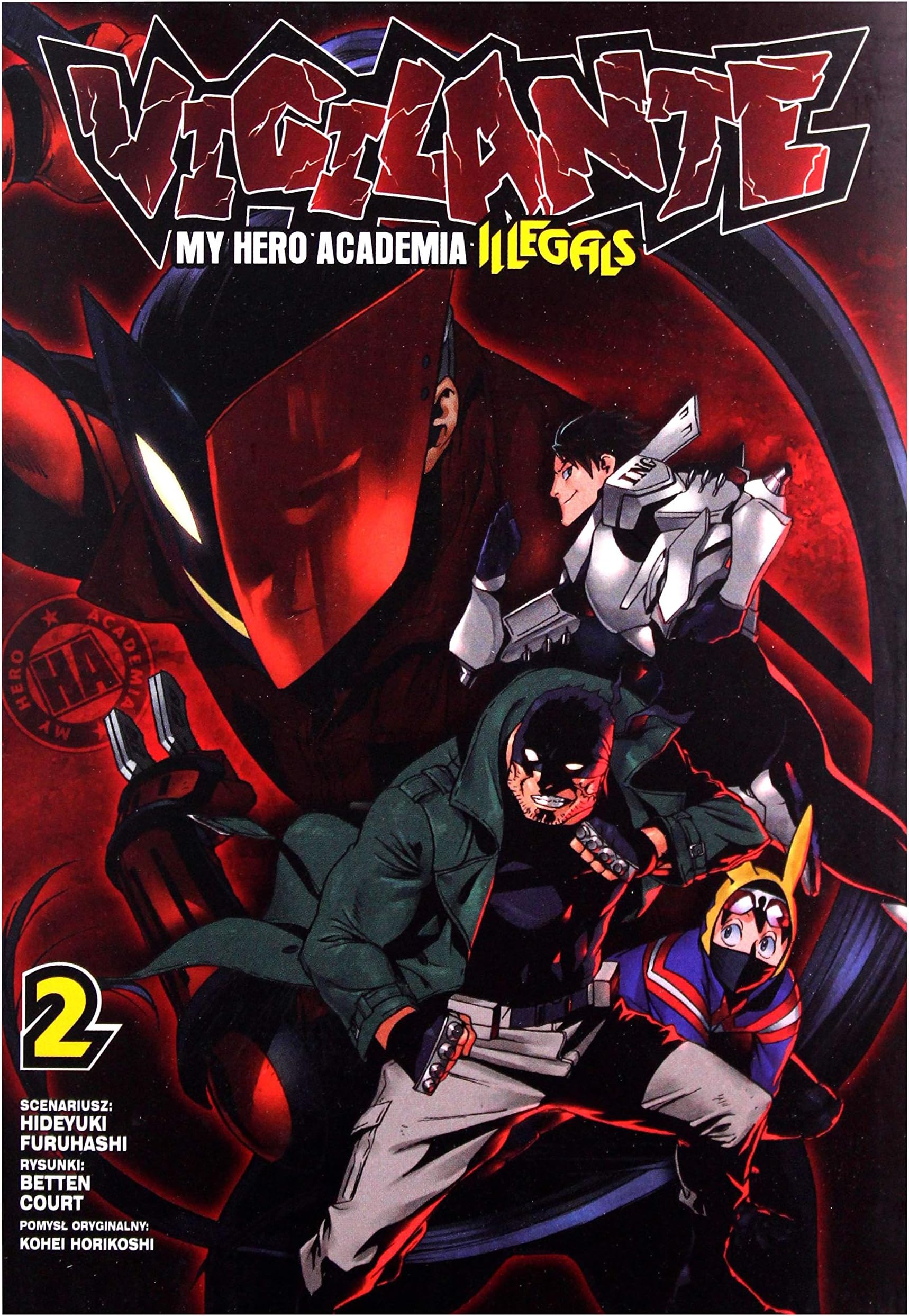 Vigilante. My Hero Academia (Tom 2) - Hideyuki Furuhashi [KOMIKS]