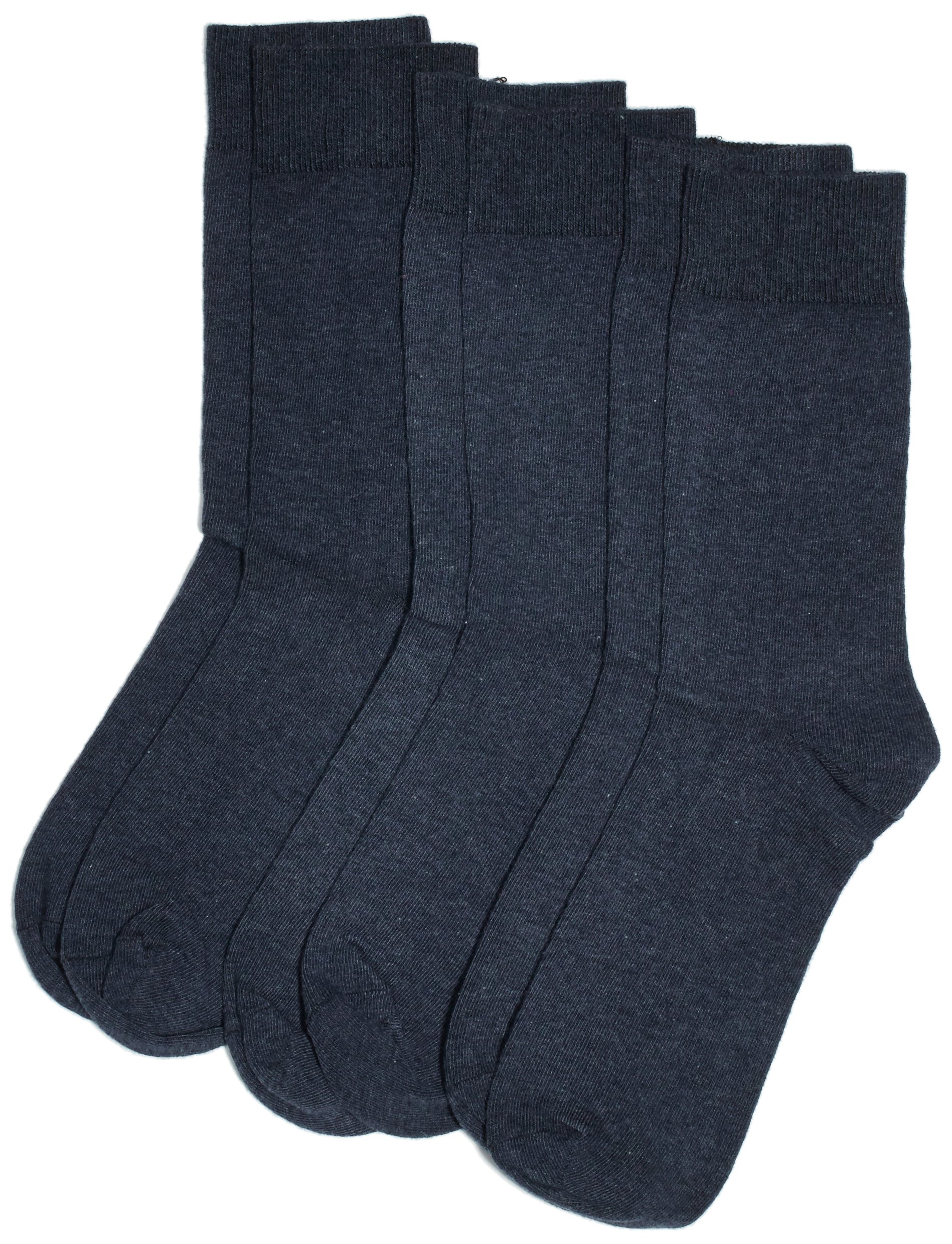 Camano Men's 3403 Calf Socks, Blau (jeans 6), 7
