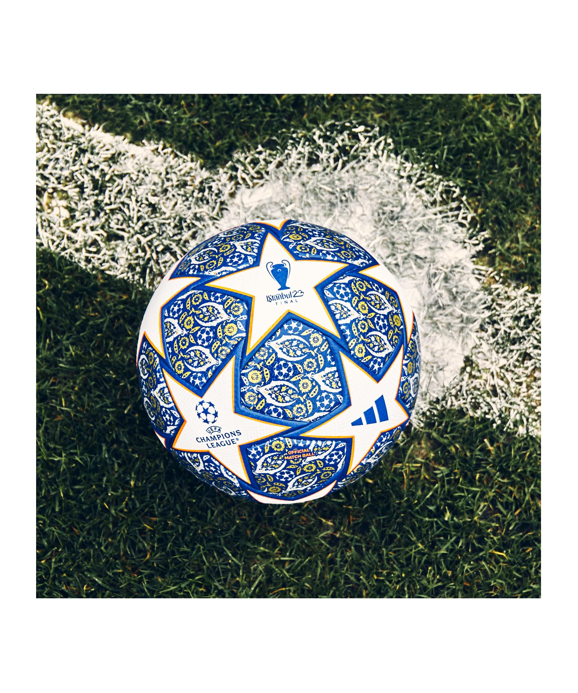 Adidas Ucl Pro Is Pallone da calcio Bianco/Royblu/Sorang/S 5