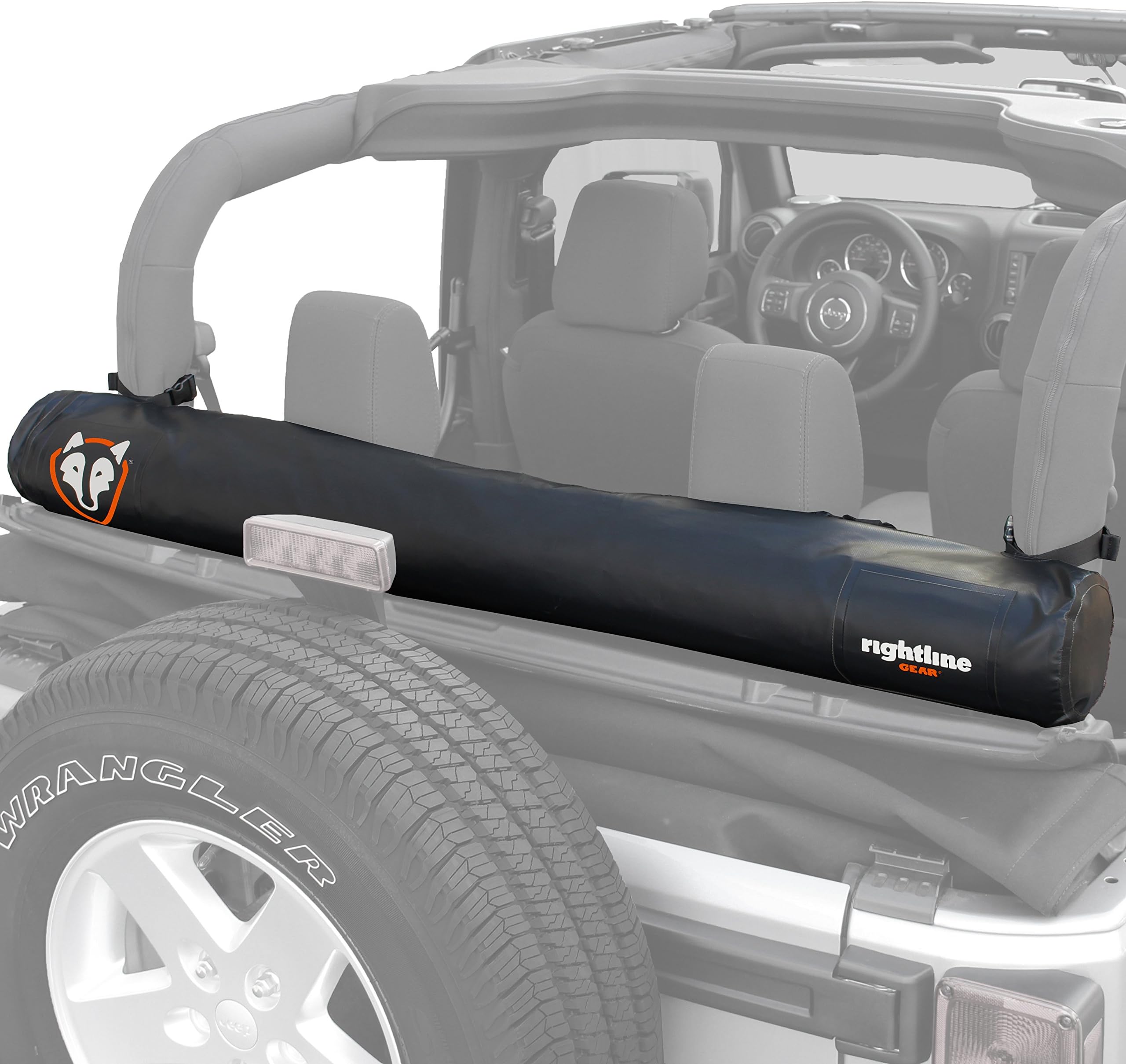 Rightline Gear100J78-B Jeep Soft Top Window Storage Bag, Black