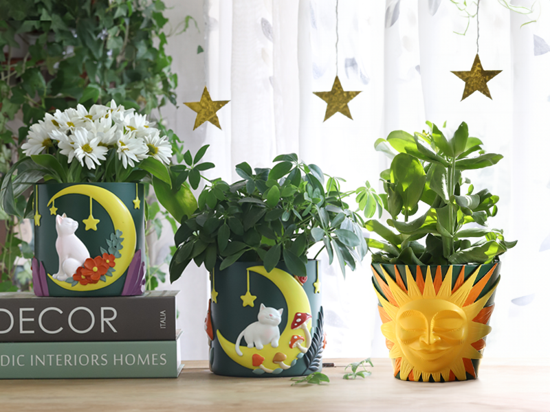 GUGUGO Mushroom Female Body Planters, Unique Dancing Lady Flowers Planter, Cute Quirky Butt Plant Pots for Indoor Plants, Funny Succulent Flower Pot for Home Decor, Eclectic Aesthetic Gift, Green