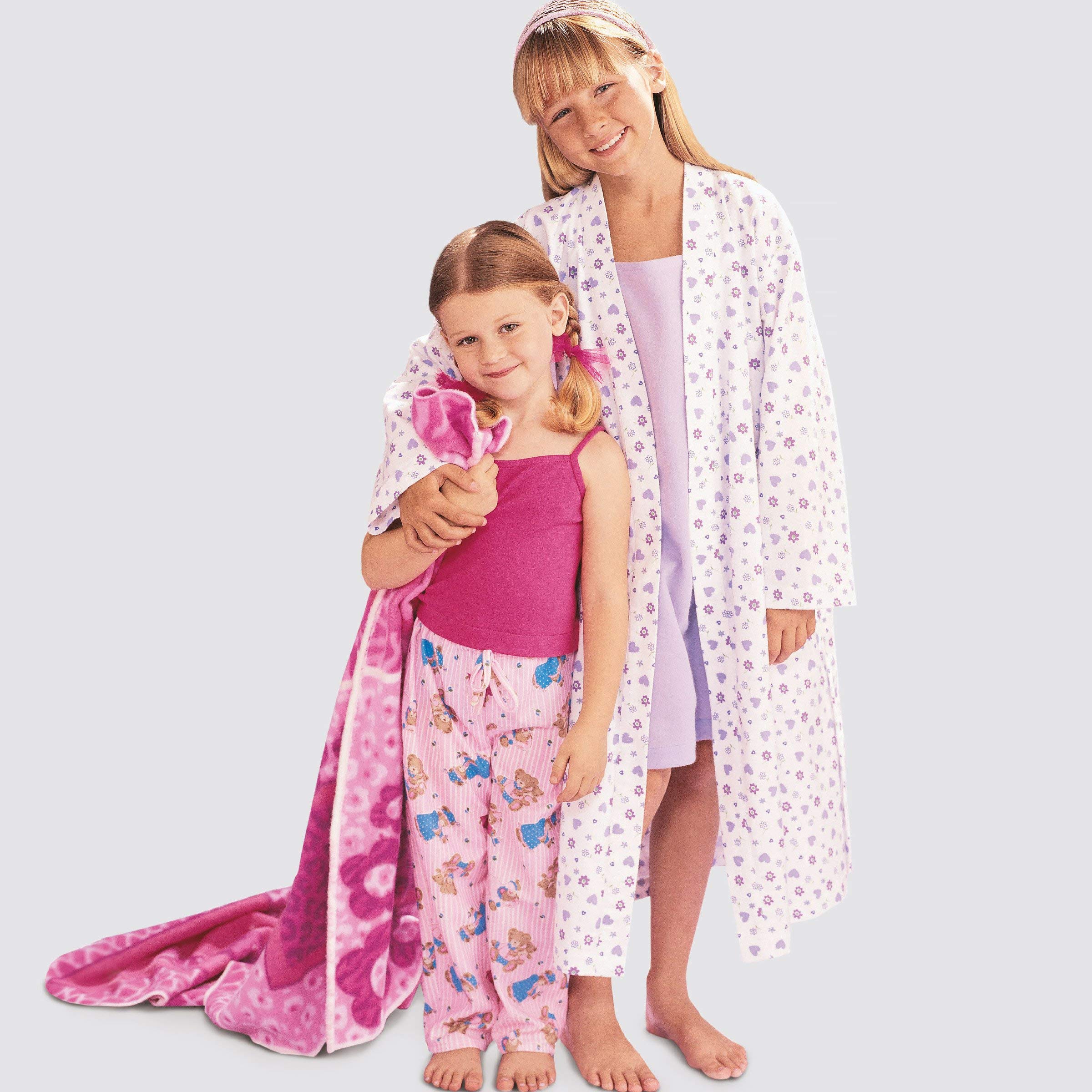 Peignoir SIMPLICITY SS9208K5 K5 avec poches pour stopper le coup de froid